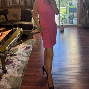 Diane Von Furstenberg Pink Mini Dress